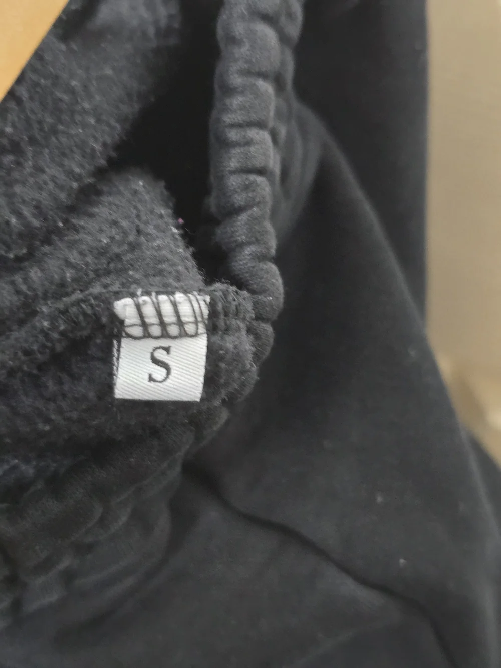 Darc Sport Black Sweatpants with Wolf Graphic